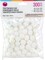 CousinDIY Pom Poms for Crafts, 300 Pieces - Assorted Size Craft Pom Pom Balls for DIY Designs and Creative Projects - White
